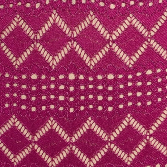 NWT $68 Free People XS M or L Thank You Never Bodysuit Top Shirt Magenta - Picture 7 of 16